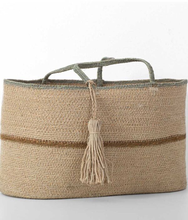 Borsa in Juta - Grey